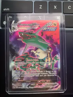Pokemon TCG Rayquaza VMAX TG20/TG30 Swsh12: Silver Tempest Alternative Art Card - Image 1