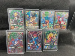 Super Dragonball Heroes Trading Cards SH8 Sample cards / 7 cards comp / A+ - Image 1