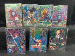 Super Dragonball Heroes Trading Cards SH8 Sample cards / 7 cards comp / A+ - Image 2