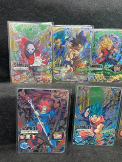 Super Dragonball Heroes Trading Cards SH8 Sample cards / 7 cards comp / A+ - Image 3