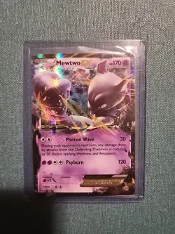 Mewtwo EX - 61/162 - Pokemon TCG Breakthrough XY Ultra Rare Card VLP - Image 1