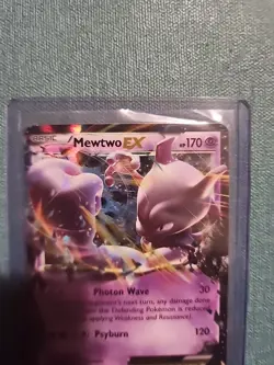 Mewtwo EX - 61/162 - Pokemon TCG Breakthrough XY Ultra Rare Card VLP - Image 2