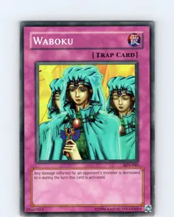 Yu-Gi-Oh TCG Waboku SDY-040 Unlimited Regular Common Card LP-NM - Image 1