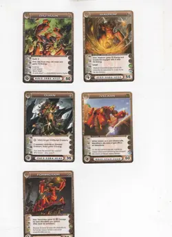 Chaotic lot #034. Lot of 10 Danian creature cards - Image 1