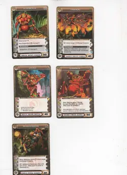 Chaotic lot #034. Lot of 10 Danian creature cards - Image 3