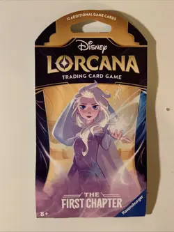 2023 Disney LORCANA - The First Chapter (Elsa) Sleeved Booster Pack 12-Cards - Image 1