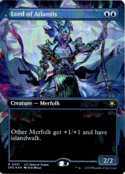 Lord of Atlantis (Borderless) R Special Guests 1 NM FOIL - Image 1