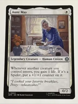 MTG Universes Beyond: Spider-man Aunt May 0003 NM - Image 1