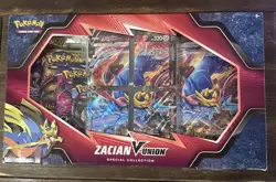 Pokemon TCG: Zacian V-Union & Greninja Special Collection Factory Sealed Box - Image 4