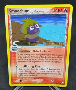 Pokemon Dragon Frontiers Holo #64/101 SMOOCHUM Delta Species Lightly Played - Image 1