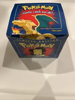 23K Gold Plated Charizard Trading Card 1999 Burger King Pokemon Ball NOT SEALED - Image 1