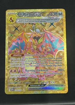 Charizard EX 228/197 Obsidian Flames Gold Hyper Rare Holo 🔥 Pokemon - Image 1