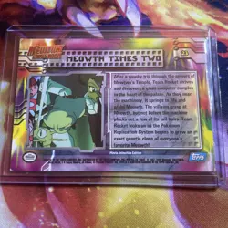 Pokemon Topps Mewtwo Strikes Back Meowth Times Two #23 Mp - Image 2