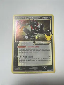 Greninja Gold Star Holo SWSH144 Elite Trainer Box Promo Near Mint Pokemon - Image 1