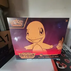 Pokemon TCG Obsidian Flames Pokemon Center Exclusive Elite Trainer Box Sealed - Image 2
