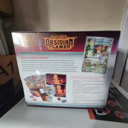 Pokemon TCG Obsidian Flames Pokemon Center Exclusive Elite Trainer Box Sealed - Image 4