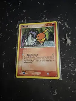 Pokemon Torchic 66/100 Reverse Holo Ex Crystal Guardians Stamped - Image 1