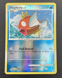 Pokemon Supreme Victors Magikarp Lv. 9 Reverse Holo #110/147 2009 See Pics! - Image 1