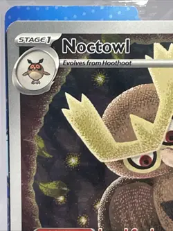 Pokemon TCG Noctowl SVP 141 S&V - Stellar Crown Black Star Promo *SEALED* Holo - Image 2
