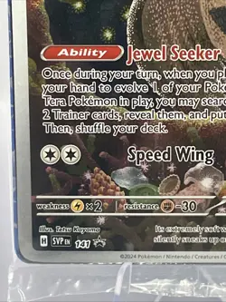 Pokemon TCG Noctowl SVP 141 S&V - Stellar Crown Black Star Promo *SEALED* Holo - Image 5