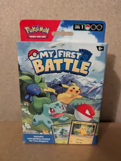 Pokemon TCG My First Battle Set Bulbasaur Pikachu - Image 1