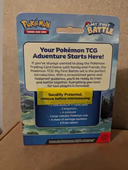 Pokemon TCG My First Battle Set Bulbasaur Pikachu - Image 2