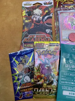 Mix CCG TCG - Pokemon and More - Sealed Booster Pack Lot - 6x Sealed Packs - Image 2