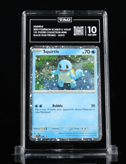 TAG 10 2023 POKEMON SCARLET & VIOLET BLACK STAR PROMOS #048 151 POSTER COLLECTIO - Image 1
