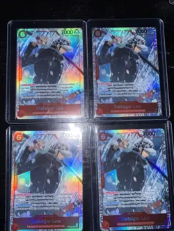 One Piece PRB02 Trafalgar Law English Playset PRB02-002 4 Card Set Best Vol.2 - Image 1