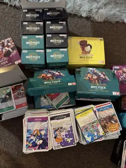 One Piece TCG 1000 Card Bulk Lot - Mainly Commons/Uncommons - Instant Collection - Image 1