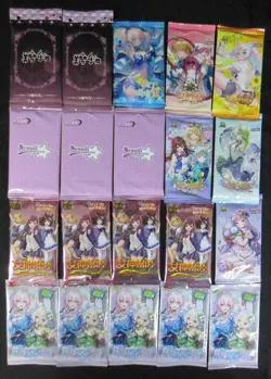 20 Pack Mixed Lot Goddess Story Anime Cards Waifu spicy Sealed Goddess Beauty - Image 1