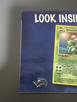 Pokemon Card Venusaur 13 Holo Black Star Promo Rare WOTC Vintage SEALED NM - Image 3