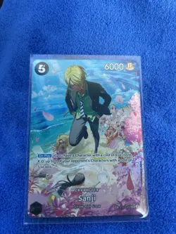Sanji ST14-003 OP10 Royal Blood SP Full Art One Piece Card Game English - Image 1