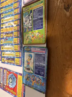 Lot Of Digimon Trading Card Game Cards Vtg 1999 - Image 4