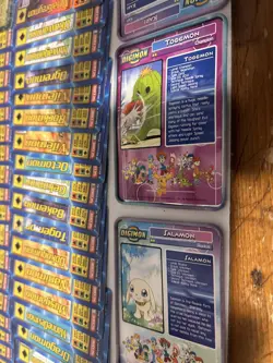 Lot Of Digimon Trading Card Game Cards Vtg 1999 - Image 5