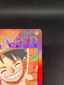 Monkey D Luffy WANTED ST01-012 SR Mighty Enemies ONE PIECE Card Game Japanese NM - Image 4