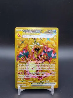 Charizard ex 228/197 Obsidian Flames Gold Secret Rare NM Pokemon Card - Image 1