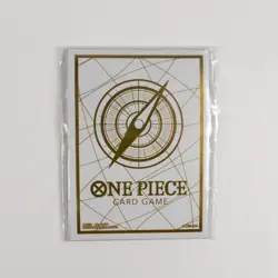 One Piece Card Game Official Sleeves (Standard Gold) (10-Pack) - Image 1