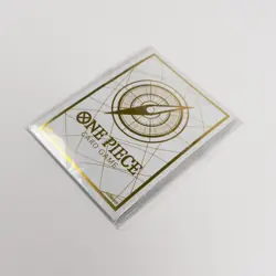 One Piece Card Game Official Sleeves (Standard Gold) (10-Pack) - Image 2