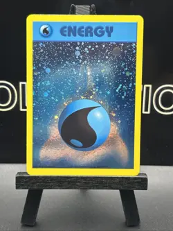 Pokemon Card - Water Energy (WotC 2002 Energize League Promo) Reverse Holo LP - Image 2