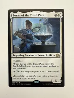 Loran of the Third Path MTG Magic the Gathering Card NM Near Mint BRO - Image 1