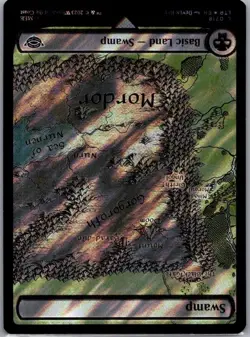 #718 Swamp (0718) (Surge Foil) Universes Beyond LOTR Tales of Middle-earth Land - Image 1