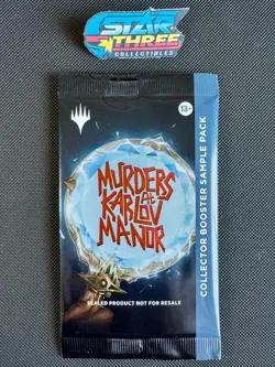 1x MTG Murders At Karlov Manor Collector Booster SAMPLE PACK - Bulk Discounts - Image 1
