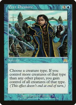 1 x Peer Pressure - Onslaught - LP - Magic The Gathering - MTG - Image 1