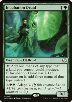 1 x Incubation Druid - March of the Machine: Commander - LP - MTG - Image 1