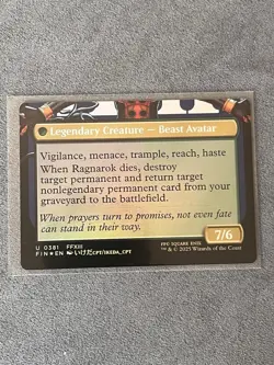 MTG - Fang, Fearless I’Cie - FOIL - Final Fantasy - FIN 0381 - M/NM - Image 2