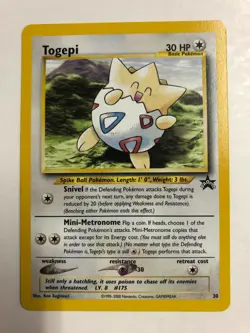 Pokemon Togepi Black Star Promo #30 NM/MT (Never Played!) Pristine!!! - Image 1