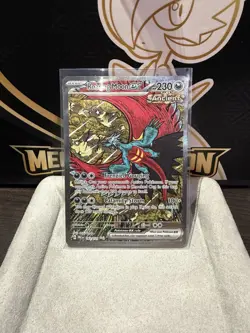 Roaring Moon EX 162/131 Prismatic Evolutions Special Illustration Rare SIR Holo - Image 1