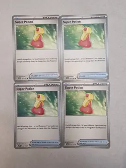 Super Potion 158/159 x4 - 4x Trainer Playset Pokemon S&V Journey Together - Image 1