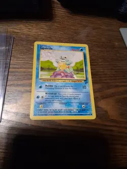 Pokemon TCG Squirtle Base Set 2 93/130 Regular Unlimited Common - Image 1